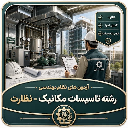 آزمون های نظام مهندسی رشته تاسیسات مکانیک - نظارت